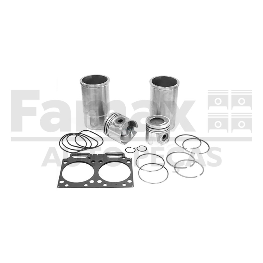 Famax Auto Peças Kit Motor MWM X12 4/ Cil. Euro III (Ônibus) (D)